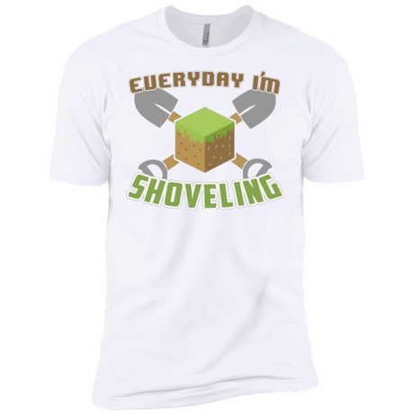 T-Shirts White / X-Small Everyday Shoveling Men's Premium T-Shirt