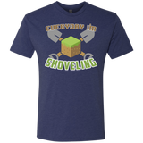 T-Shirts Vintage Navy / Small Everyday Shoveling Men's Triblend T-Shirt