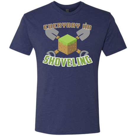 T-Shirts Vintage Navy / Small Everyday Shoveling Men's Triblend T-Shirt