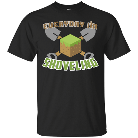 T-Shirts Black / Small Everyday Shoveling T-Shirt