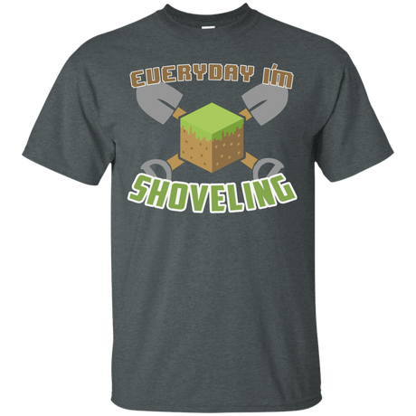 T-Shirts Dark Heather / Small Everyday Shoveling T-Shirt