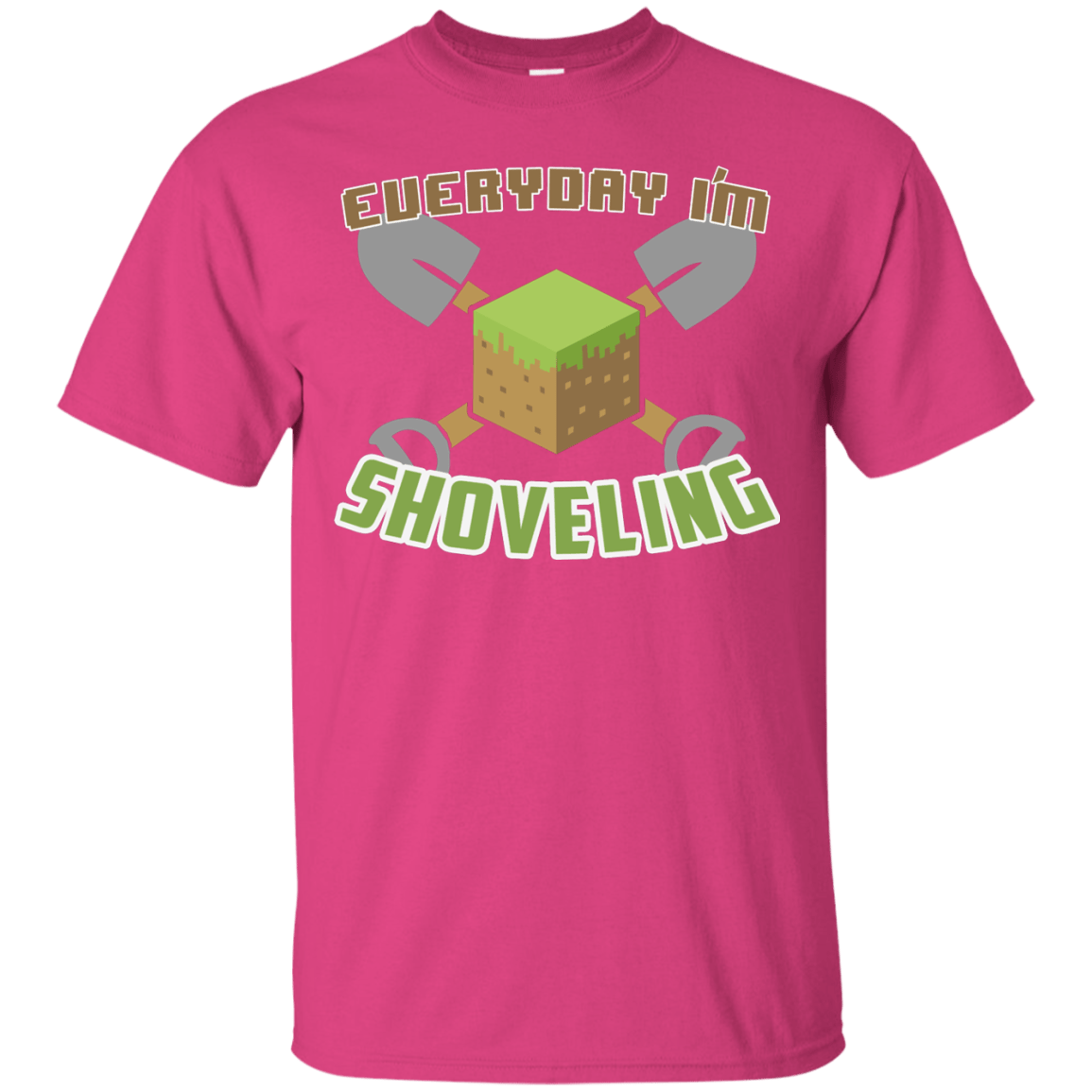 T-Shirts Heliconia / Small Everyday Shoveling T-Shirt