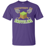 T-Shirts Purple / Small Everyday Shoveling T-Shirt