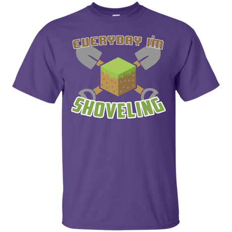 T-Shirts Purple / Small Everyday Shoveling T-Shirt