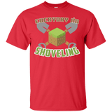 T-Shirts Red / Small Everyday Shoveling T-Shirt
