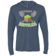 T-Shirts Indigo / X-Small Everyday Shoveling Triblend Long Sleeve Hoodie Tee