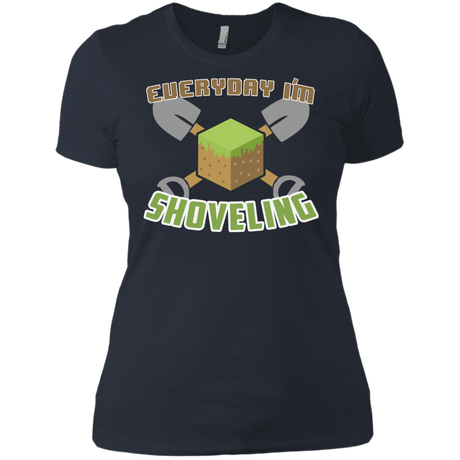 T-Shirts Indigo / X-Small Everyday Shoveling Women's Premium T-Shirt