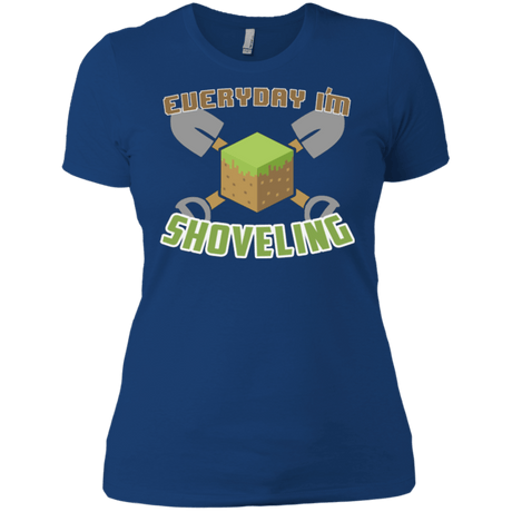 T-Shirts Royal / X-Small Everyday Shoveling Women's Premium T-Shirt