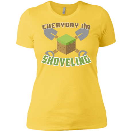 T-Shirts Vibrant Yellow / X-Small Everyday Shoveling Women's Premium T-Shirt