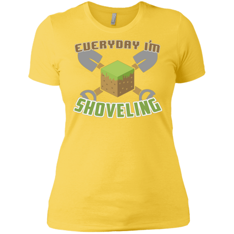 T-Shirts Vibrant Yellow / X-Small Everyday Shoveling Women's Premium T-Shirt