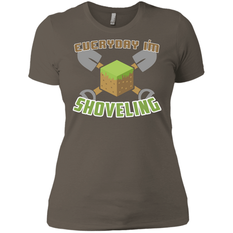 T-Shirts Warm Grey / X-Small Everyday Shoveling Women's Premium T-Shirt