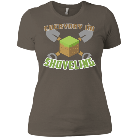 T-Shirts Warm Grey / X-Small Everyday Shoveling Women's Premium T-Shirt