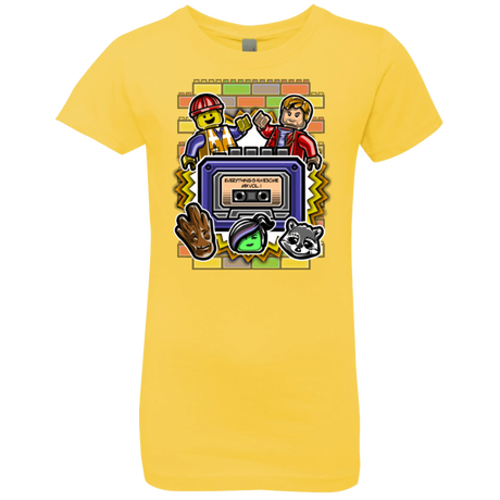 T-Shirts Vibrant Yellow / YXS Everything is awesome mix Girls Premium T-Shirt