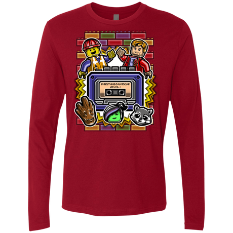 T-Shirts Cardinal / Small Everything is awesome mix Men's Premium Long Sleeve