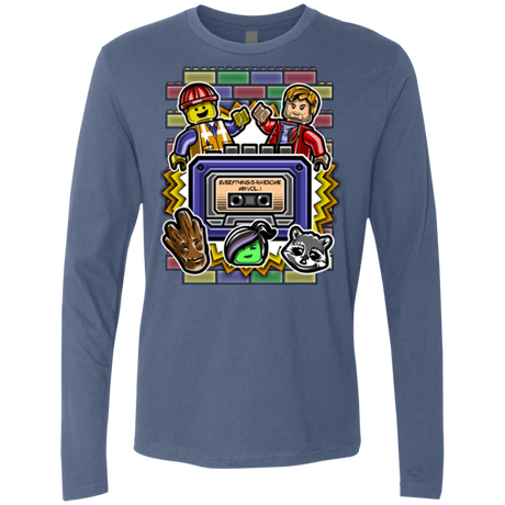 T-Shirts Indigo / Small Everything is awesome mix Men's Premium Long Sleeve