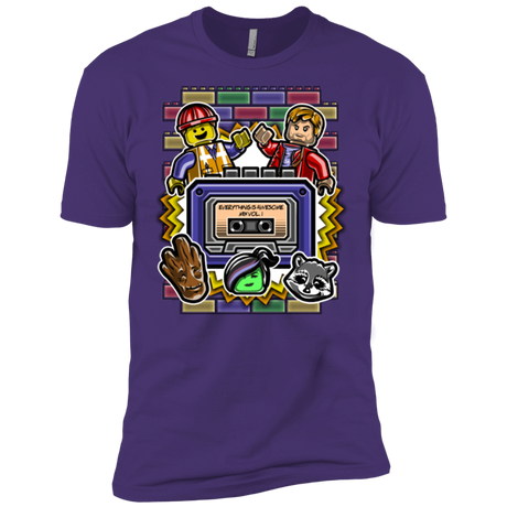 T-Shirts Purple / X-Small Everything is awesome mix Men's Premium T-Shirt