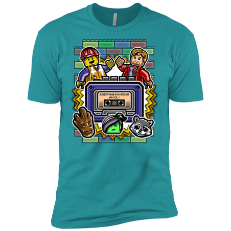 T-Shirts Tahiti Blue / X-Small Everything is awesome mix Men's Premium T-Shirt