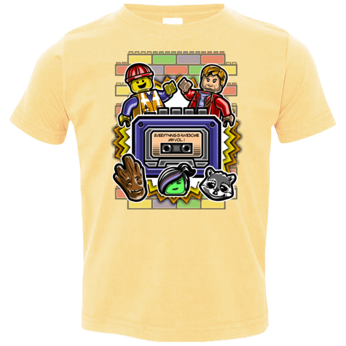 T-Shirts Butter / 2T Everything is awesome mix Toddler Premium T-Shirt