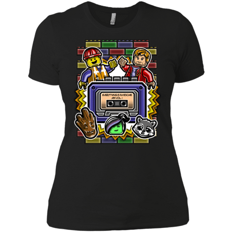 T-Shirts Black / X-Small Everything is awesome mix Women's Premium T-Shirt