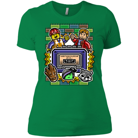 T-Shirts Kelly Green / X-Small Everything is awesome mix Women's Premium T-Shirt