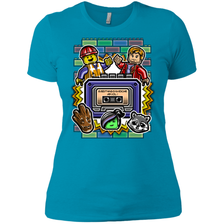 T-Shirts Turquoise / X-Small Everything is awesome mix Women's Premium T-Shirt