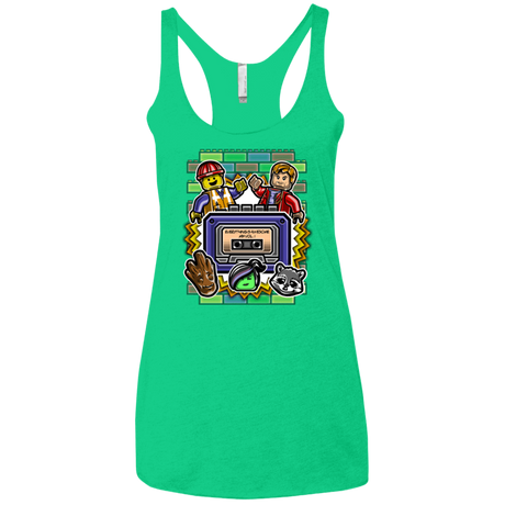T-Shirts Envy / X-Small Everything is awesome mix Women's Triblend Racerback Tank
