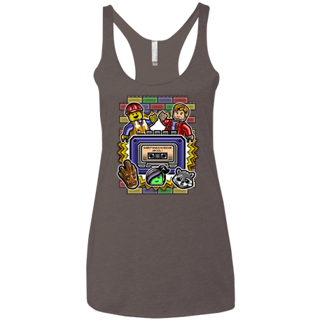 T-Shirts Macchiato / X-Small Everything is awesome mix Women's Triblend Racerback Tank