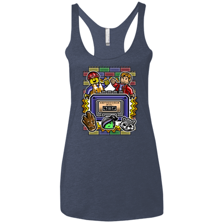 T-Shirts Vintage Navy / X-Small Everything is awesome mix Women's Triblend Racerback Tank