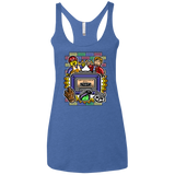 T-Shirts Vintage Royal / X-Small Everything is awesome mix Women's Triblend Racerback Tank