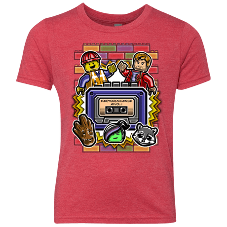 T-Shirts Vintage Red / YXS Everything is awesome mix Youth Triblend T-Shirt
