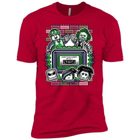 T-Shirts Red / YXS Everything Is Creepy Mix Boys Premium T-Shirt