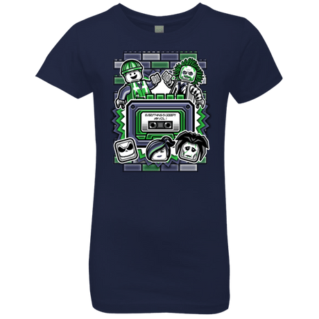 T-Shirts Midnight Navy / YXS Everything Is Creepy Mix Girls Premium T-Shirt