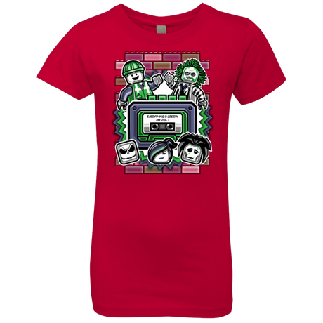 T-Shirts Red / YXS Everything Is Creepy Mix Girls Premium T-Shirt