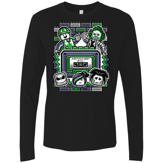 T-Shirts Black / Small Everything Is Creepy Mix Men's Premium Long Sleeve