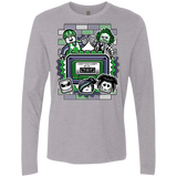 T-Shirts Heather Grey / Small Everything Is Creepy Mix Men's Premium Long Sleeve