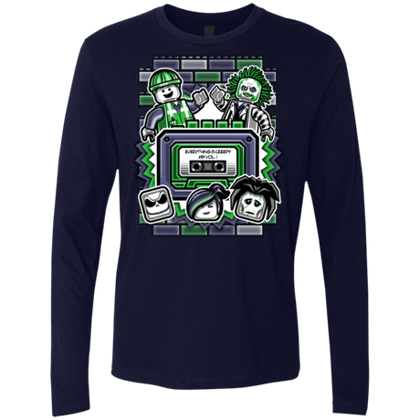 T-Shirts Midnight Navy / Small Everything Is Creepy Mix Men's Premium Long Sleeve