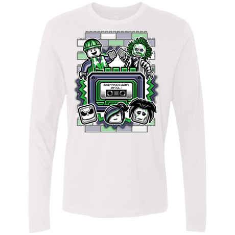 T-Shirts White / Small Everything Is Creepy Mix Men's Premium Long Sleeve
