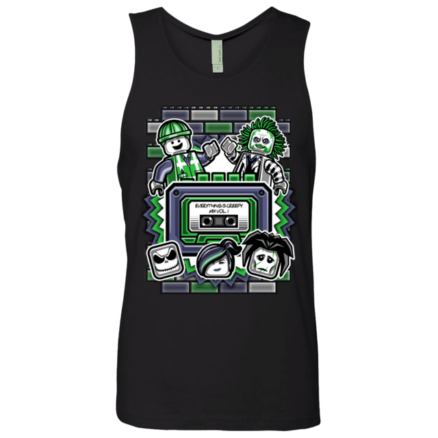 T-Shirts Black / Small Everything Is Creepy Mix Men's Premium Tank Top