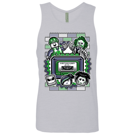 T-Shirts Heather Grey / Small Everything Is Creepy Mix Men's Premium Tank Top