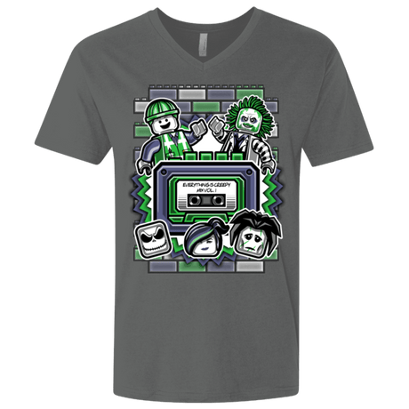 T-Shirts Heavy Metal / X-Small Everything Is Creepy Mix Men's Premium V-Neck