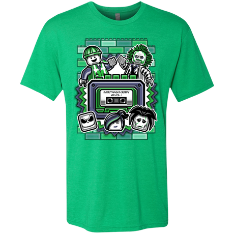 T-Shirts Envy / Small Everything Is Creepy Mix Men's Triblend T-Shirt
