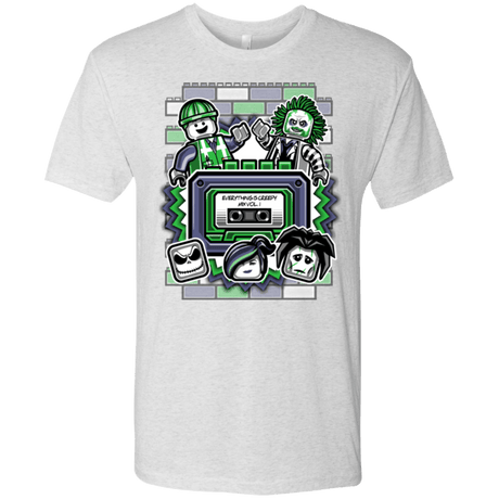 T-Shirts Heather White / Small Everything Is Creepy Mix Men's Triblend T-Shirt