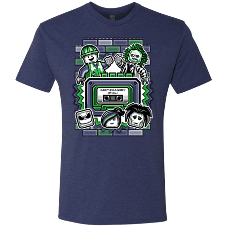 T-Shirts Vintage Navy / Small Everything Is Creepy Mix Men's Triblend T-Shirt