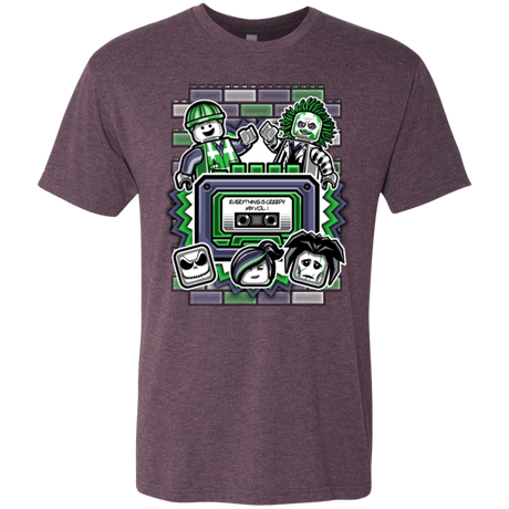 T-Shirts Vintage Purple / Small Everything Is Creepy Mix Men's Triblend T-Shirt