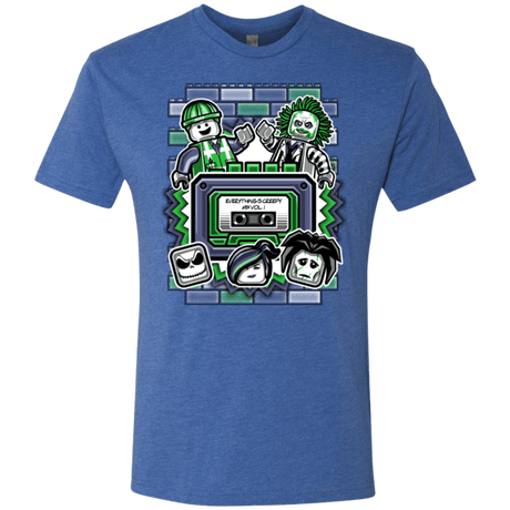 T-Shirts Vintage Royal / Small Everything Is Creepy Mix Men's Triblend T-Shirt