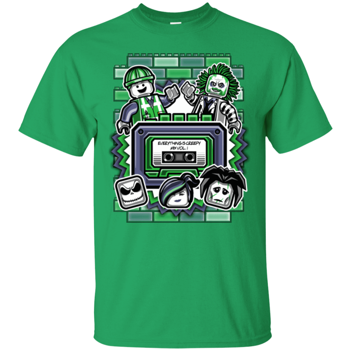 T-Shirts Irish Green / Small Everything Is Creepy Mix T-Shirt