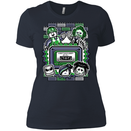 T-Shirts Indigo / X-Small Everything Is Creepy Mix Women's Premium T-Shirt