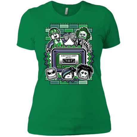 T-Shirts Kelly Green / X-Small Everything Is Creepy Mix Women's Premium T-Shirt
