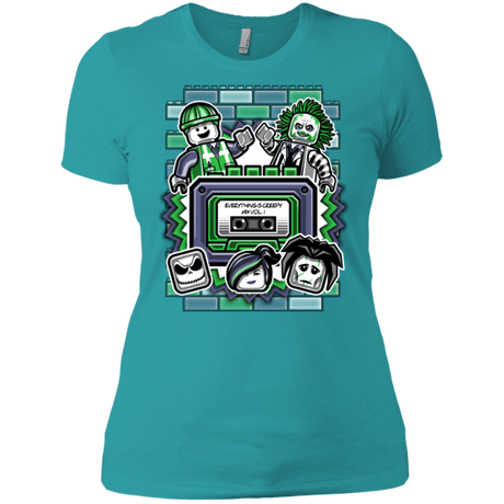 T-Shirts Tahiti Blue / X-Small Everything Is Creepy Mix Women's Premium T-Shirt