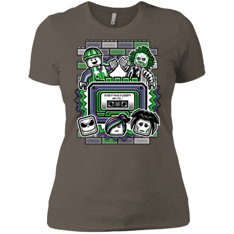 T-Shirts Warm Grey / X-Small Everything Is Creepy Mix Women's Premium T-Shirt